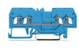 WAGO 3-conductor ground terminal block; 1.5 mm²; center marking; for DIN-rail 35 x 15 and 35 x 7.5; CAGE CLAMP; 1,50 mm²; green-yellow 279-687