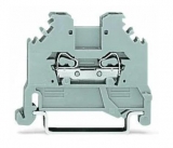 WAGO 3-conductor ground terminal block; 1.5 mm²; center marking; for DIN-rail 35 x 15 and 35 x 7.5; CAGE CLAMP; 1,50 mm²; green-yellow 279-687
