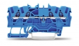 WAGO 3-conductor ground terminal block; 1.5 mm²; center marking; for DIN-rail 35 x 15 and 35 x 7.5; CAGE CLAMP; 1,50 mm²; green-yellow 279-687