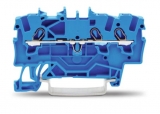 WAGO 3-conductor ground terminal block; 1.5 mm²; center marking; for DIN-rail 35 x 15 and 35 x 7.5; CAGE CLAMP; 1,50 mm²; green-yellow 279-687