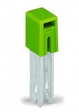 WAGO 3-conductor ground terminal block; 1.5 mm²; center marking; for DIN-rail 35 x 15 and 35 x 7.5; CAGE CLAMP; 1,50 mm²; green-yellow 279-687