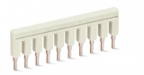WAGO 3-conductor ground terminal block; 1.5 mm²; center marking; for DIN-rail 35 x 15 and 35 x 7.5; CAGE CLAMP; 1,50 mm²; green-yellow 279-687