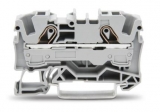 WAGO 3-conductor ground terminal block; 1.5 mm²; center marking; for DIN-rail 35 x 15 and 35 x 7.5; CAGE CLAMP; 1,50 mm²; green-yellow 279-687