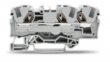 WAGO 3-conductor ground terminal block; 1.5 mm²; center marking; for DIN-rail 35 x 15 and 35 x 7.5; CAGE CLAMP; 1,50 mm²; green-yellow 279-687