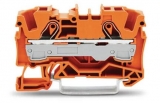WAGO 3-conductor ground terminal block; 1.5 mm²; center marking; for DIN-rail 35 x 15 and 35 x 7.5; CAGE CLAMP; 1,50 mm²; green-yellow 279-687