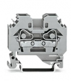 WAGO 3-conductor ground terminal block; 1.5 mm²; center marking; for DIN-rail 35 x 15 and 35 x 7.5; CAGE CLAMP; 1,50 mm²; green-yellow 279-687