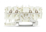 WAGO 3-conductor ground terminal block; 1.5 mm²; center marking; for DIN-rail 35 x 15 and 35 x 7.5; CAGE CLAMP; 1,50 mm²; green-yellow 279-687