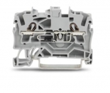 WAGO 3-conductor ground terminal block; 1.5 mm²; center marking; for DIN-rail 35 x 15 and 35 x 7.5; CAGE CLAMP; 1,50 mm²; green-yellow 279-687