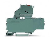 WAGO 3-conductor ground terminal block; 1.5 mm²; center marking; for DIN-rail 35 x 15 and 35 x 7.5; CAGE CLAMP; 1,50 mm²; green-yellow 279-687