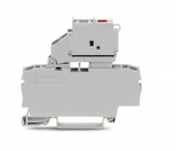 WAGO 3-conductor ground terminal block; 1.5 mm²; center marking; for DIN-rail 35 x 15 and 35 x 7.5; CAGE CLAMP; 1,50 mm²; green-yellow 279-687