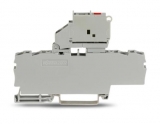 WAGO 3-conductor ground terminal block; 1.5 mm²; center marking; for DIN-rail 35 x 15 and 35 x 7.5; CAGE CLAMP; 1,50 mm²; green-yellow 279-687