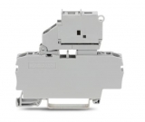 WAGO 3-conductor ground terminal block; 1.5 mm²; center marking; for DIN-rail 35 x 15 and 35 x 7.5; CAGE CLAMP; 1,50 mm²; green-yellow 279-687