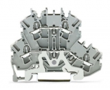 WAGO 3-conductor ground terminal block; 1.5 mm²; center marking; for DIN-rail 35 x 15 and 35 x 7.5; CAGE CLAMP; 1,50 mm²; green-yellow 279-687