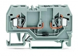 WAGO 3-conductor ground terminal block; 1.5 mm²; center marking; for DIN-rail 35 x 15 and 35 x 7.5; CAGE CLAMP; 1,50 mm²; green-yellow 279-687