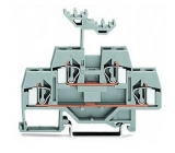WAGO 3-conductor ground terminal block; 1.5 mm²; center marking; for DIN-rail 35 x 15 and 35 x 7.5; CAGE CLAMP; 1,50 mm²; green-yellow 279-687
