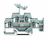 WAGO 3-conductor ground terminal block; 1.5 mm²; center marking; for DIN-rail 35 x 15 and 35 x 7.5; CAGE CLAMP; 1,50 mm²; green-yellow 279-687