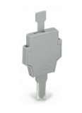 WAGO 3-conductor ground terminal block; 1.5 mm²; center marking; for DIN-rail 35 x 15 and 35 x 7.5; CAGE CLAMP; 1,50 mm²; green-yellow 279-687