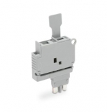 WAGO 3-conductor ground terminal block; 1.5 mm²; center marking; for DIN-rail 35 x 15 and 35 x 7.5; CAGE CLAMP; 1,50 mm²; green-yellow 279-687